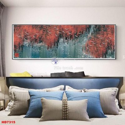 File PSD in ấn File tranh bộ hiện đại HD7315 (chất lượng cao)