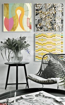 File gốc File bộ tranh treo hiện đại HD73200 (dành cho quảng cáo)