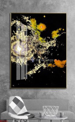 Hình ảnh file gốc in trần nhà File bộ tranh treo hiện đại HD73224