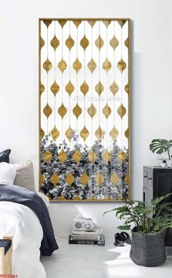 File in trần File bộ tranh treo hiện đại HD73244 (bản gốc) hoa văn