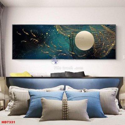 File tranh gốc File tranh bộ hiện đại HD7331 (bản quyền) độc đáo