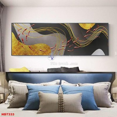 Ảnh gốc File tranh bộ hiện đại HD7333 (siêu chi tiết) để in ấn