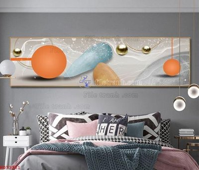 File tranh File bộ tranh treo hiện đại HD73351 (gốc) chủ đề trừu tượng