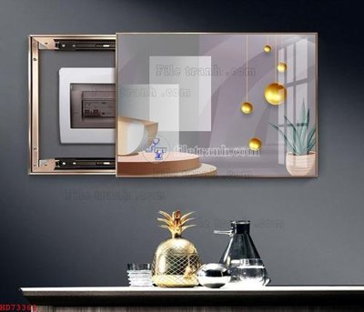 File in trần File bộ tranh treo hiện đại HD73362 (bản gốc 3D) sống động