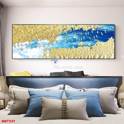 Hình ảnh file gốc File tranh bộ hiện đại HD7337 cho in UV