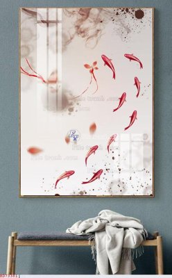 Ảnh gốc File bộ tranh treo hiện đại HD73381 (độ nét cao) in mica