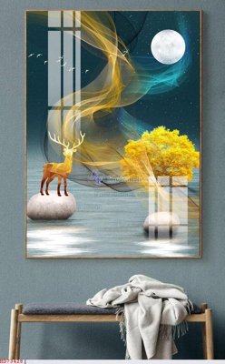 File in ấn cao cấp File bộ tranh treo hiện đại HD73428 (file gốc)