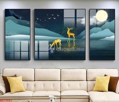 File tranh File bộ tranh treo hiện đại HD73442 (gốc) chủ đề trẻ em