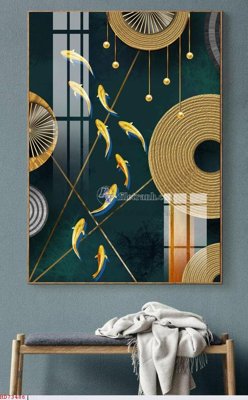 File tranh in mica File bộ tranh treo hiện đại HD73486 (độ phân giải cao)