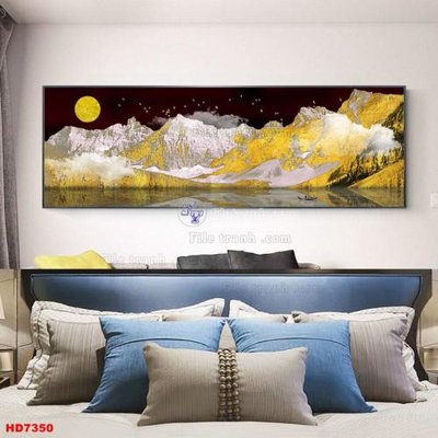 File in mica File tranh bộ hiện đại HD7350 (bản gốc) sắc sảo