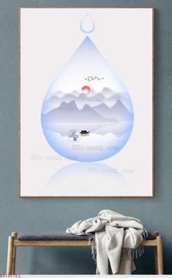 File in ấn File bộ tranh treo hiện đại HD73578 (bản gốc) sắc nét