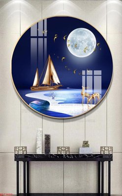 File gốc File bộ tranh treo hiện đại HD73600 (in mica) trang trí