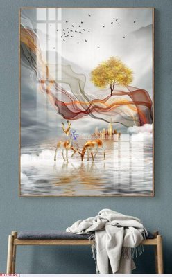 Download file gốc File bộ tranh treo hiện đại HD73649 (in mica) 3D