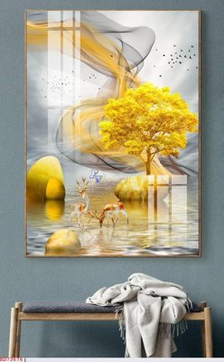 File tranh File bộ tranh treo hiện đại HD73676 (gốc) chủ đề tĩnh vật