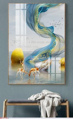 File gốc File bộ tranh treo hiện đại HD73715 (trang trí) phòng làm việc