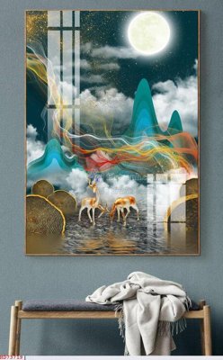 File in ấn File bộ tranh treo hiện đại HD73719 (bản gốc) chất lượng cao