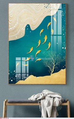 File tranh File bộ tranh treo hiện đại HD73810 (bản gốc) treo phòng ăn