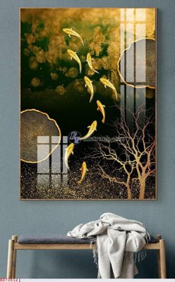 File in trần File bộ tranh treo hiện đại HD73812 (file gốc) xuyên sáng