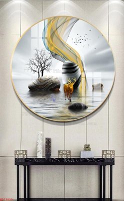 File tranh File bộ tranh treo hiện đại HD73820 (gốc) chủ đề thành phố