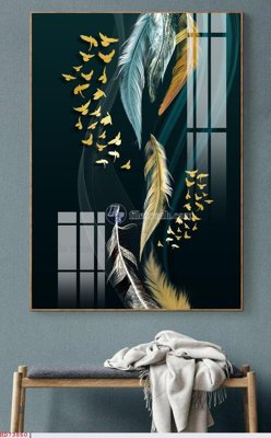 File ảnh File bộ tranh treo hiện đại HD73860 (gốc) trang trí khách sạn