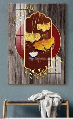 File gốc File bộ tranh treo hiện đại HD73907 (in lụa) trang trí tường