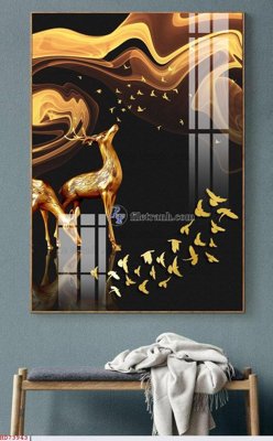 File tranh quảng cáo File bộ tranh treo hiện đại HD73943 (file gốc) chuyên nghiệp