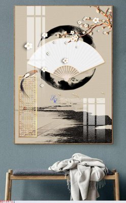 Chi tiết file gốc File bộ tranh treo hiện đại HD73971 (cho in tráng gương)