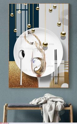 Download file File bộ tranh treo hiện đại HD74020 (gốc) in mica ốp bếp