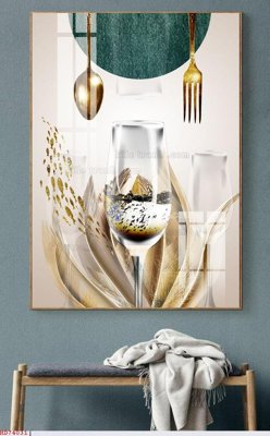 File gốc File bộ tranh treo hiện đại HD74031 (in mica) trang trí