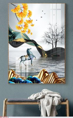 File in ấn File bộ tranh treo hiện đại HD74039 chuyên nghiệp