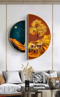 Download file File bộ tranh treo hiện đại HD74061 (gốc) cho xưởng in