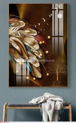 File gốc File bộ tranh treo hiện đại HD74076 (vector) cho in ấn