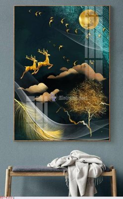 File gốc File bộ tranh treo hiện đại HD74103 (PSD/TIFF) độ phân giải cao