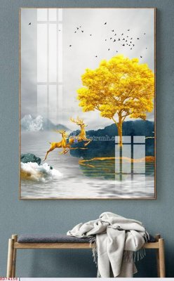 File gốc File bộ tranh treo hiện đại HD74158 (cho in ấn) từ kho Filetranh