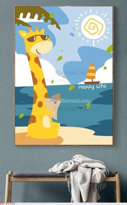 File ảnh File bộ tranh treo hiện đại HD74176 (gốc) in standee