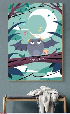 Download file gốc File bộ tranh treo hiện đại HD74206 (in mica) trang trí