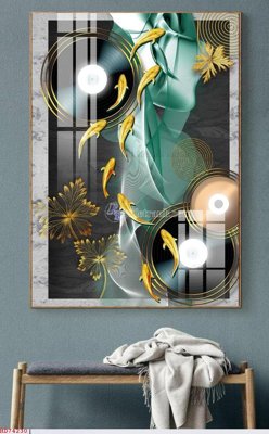 File ảnh File bộ tranh treo hiện đại HD74230 (gốc) dùng in Pano