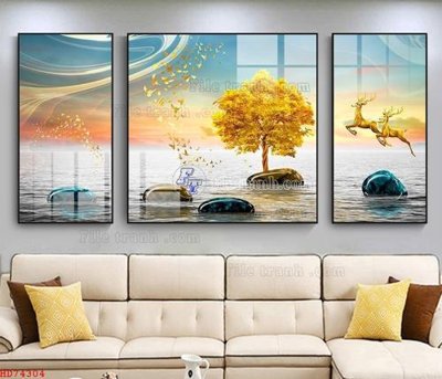 Tệp tin gốc File bộ tranh treo hiện đại HD74304 (dùng cho in ấn) chuyên nghiệp