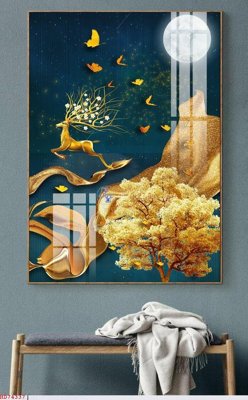 File gốc File bộ tranh treo hiện đại HD74337 (ảnh chi tiết) để in trần