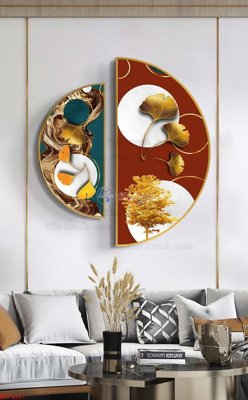 Tải file File bộ tranh treo hiện đại HD74367 (gốc) làm tranh trang trí