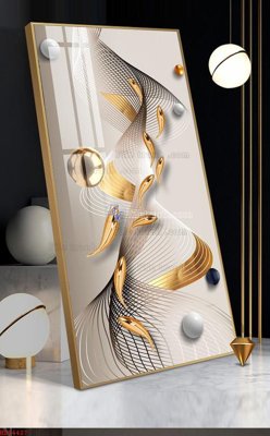 File gốc File bộ tranh treo hiện đại HD74427 (AI/EPS) cho in ấn