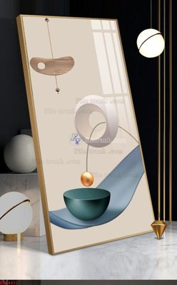 File tranh File bộ tranh treo hiện đại HD74431 (ảnh gốc) in trần 3D