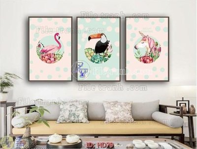 Tải file gốc File tranh hiện đại HD79 (bản PSD) còn layer