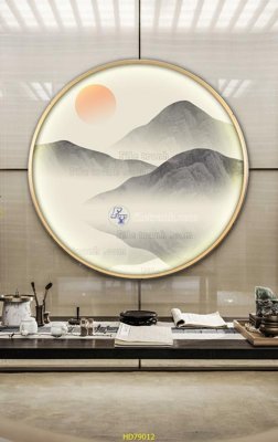 Hình ảnh file gốc in trần nhà File tranh hiện đại treo tường HD79012