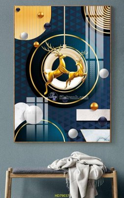 Download file gốc File tranh hiện đại treo tường HD79037 (in mica) trang trí