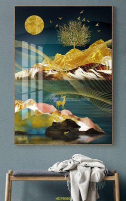 File tranh gốc File tranh hiện đại treo tường HD79080 (bản quyền) độc đáo