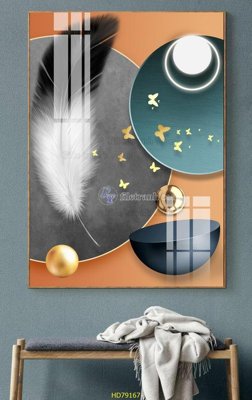 File gốc File tranh hiện đại treo tường HD79167 (thiết kế) cho in ấn