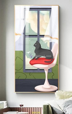 File in ấn File tranh hiện đại treo tường HD79194 (bản gốc) sắc nét