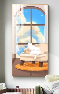 Download file gốc File tranh hiện đại treo tường HD79195 (in lụa) hoa lá