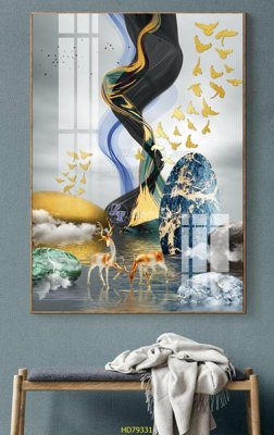 File tranh in trần File tranh hiện đại treo tường HD79331 (ảnh gốc siêu nét)